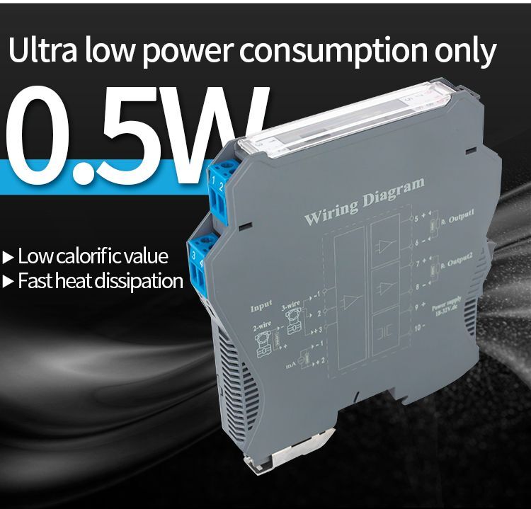 Signal Isolators 1 In-Out Analog Converter 4 20mA 0-10V 0-10V to 4-20mA DC24V