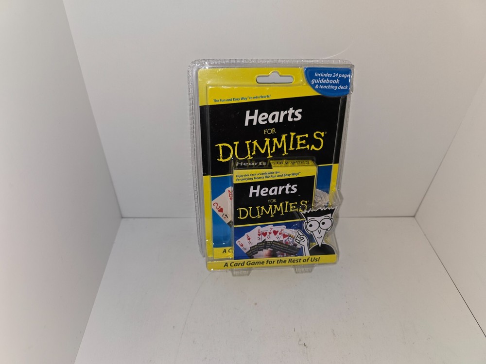 Hearts for Dummies - Card Game - NEW