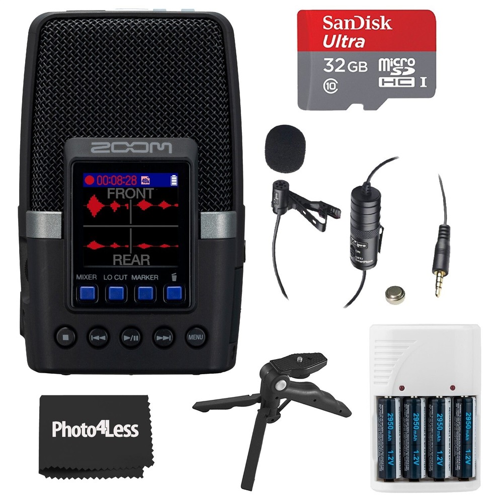 Zoom H2essential Multi-Mic Handy Recorder Bundle