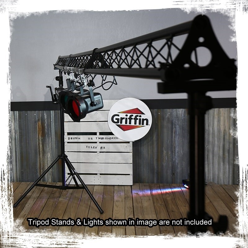 GRIFFIN - Triangle Truss Light Kit DJ Booth Trussing Stage C Clamp Mounts System