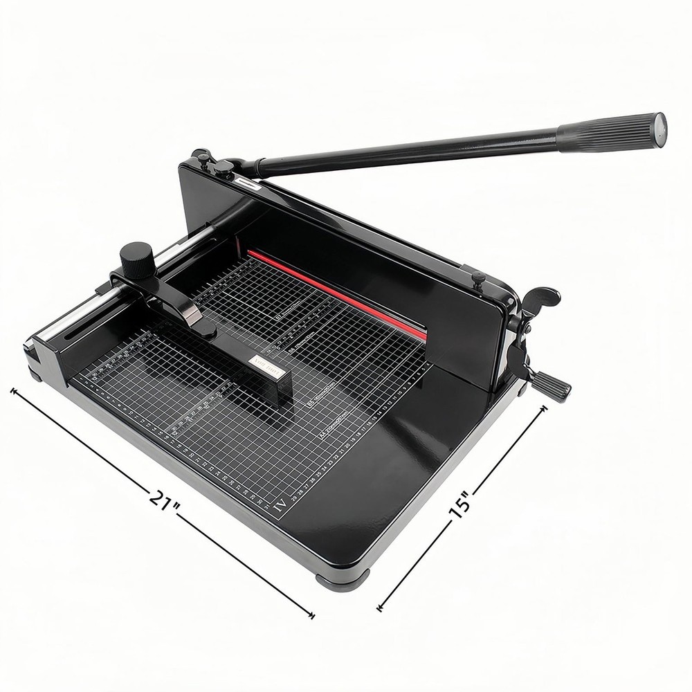 Stack Paper Cutter Guillotine 12 Inch Heavy