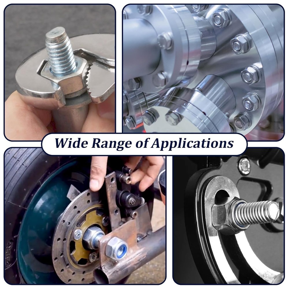 Versatile Nuts Assortment Kit, Stainless Steel