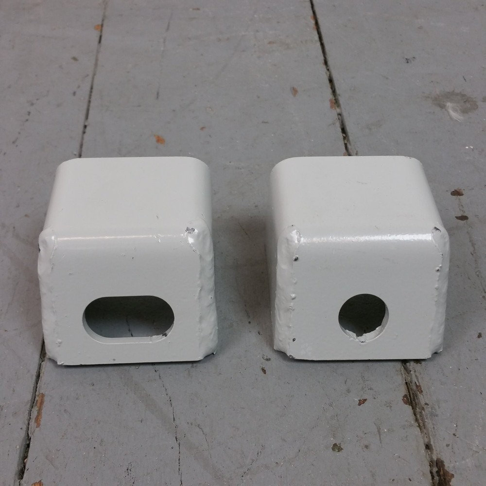 Helix Weld On Steering Rack Mounts - Set