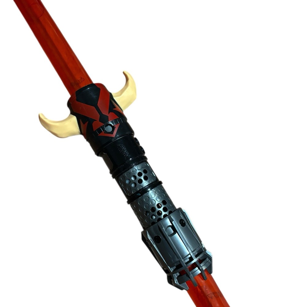 Star Wars Darth Maul Lightsaber Forge Double Blade Removable Approx 56"