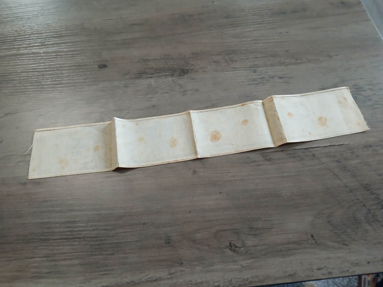 1914-1916 WWI World War 1 German Vivat Silk Fund Raising Ribbon Military Soldier