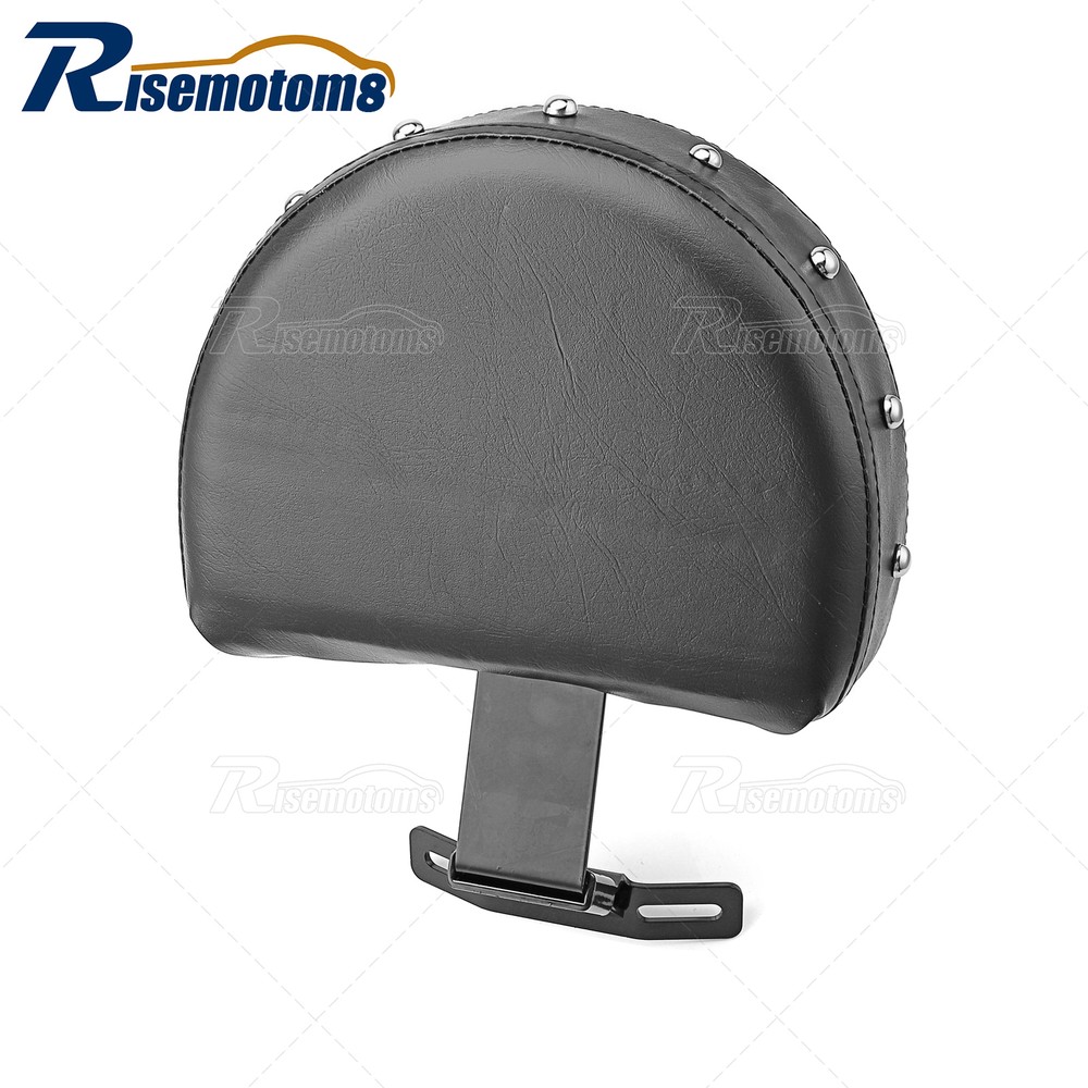 Studded Driver Backrest For 2007-2017 Harley Heritage Softail Classic Fatboy