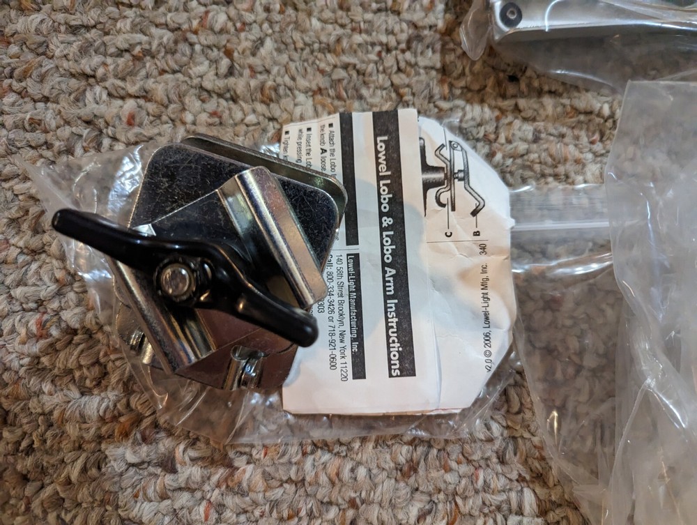 WOW...Lowell /Smith Victor Master Lighting Set