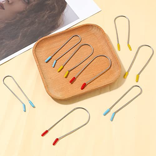 20 Pack Hot Curler Clips Replacement Kit for Electric Rollers Securing Pins