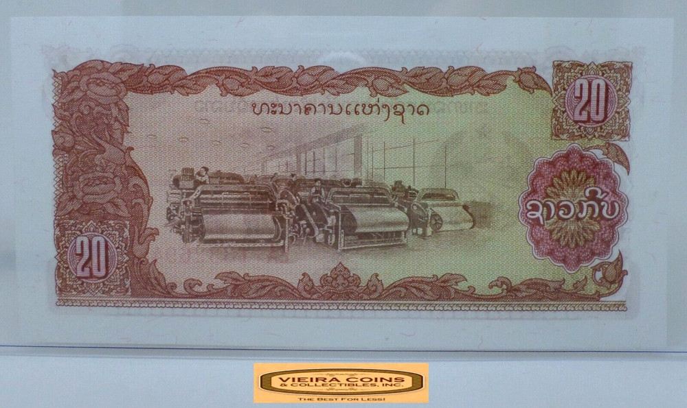 Laos 20 Kip - #P43403NQ