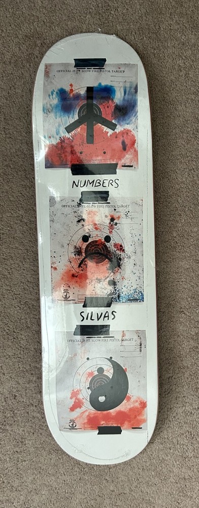 Numbers Edition Miles Silvas 8.38" Skateboard Deck