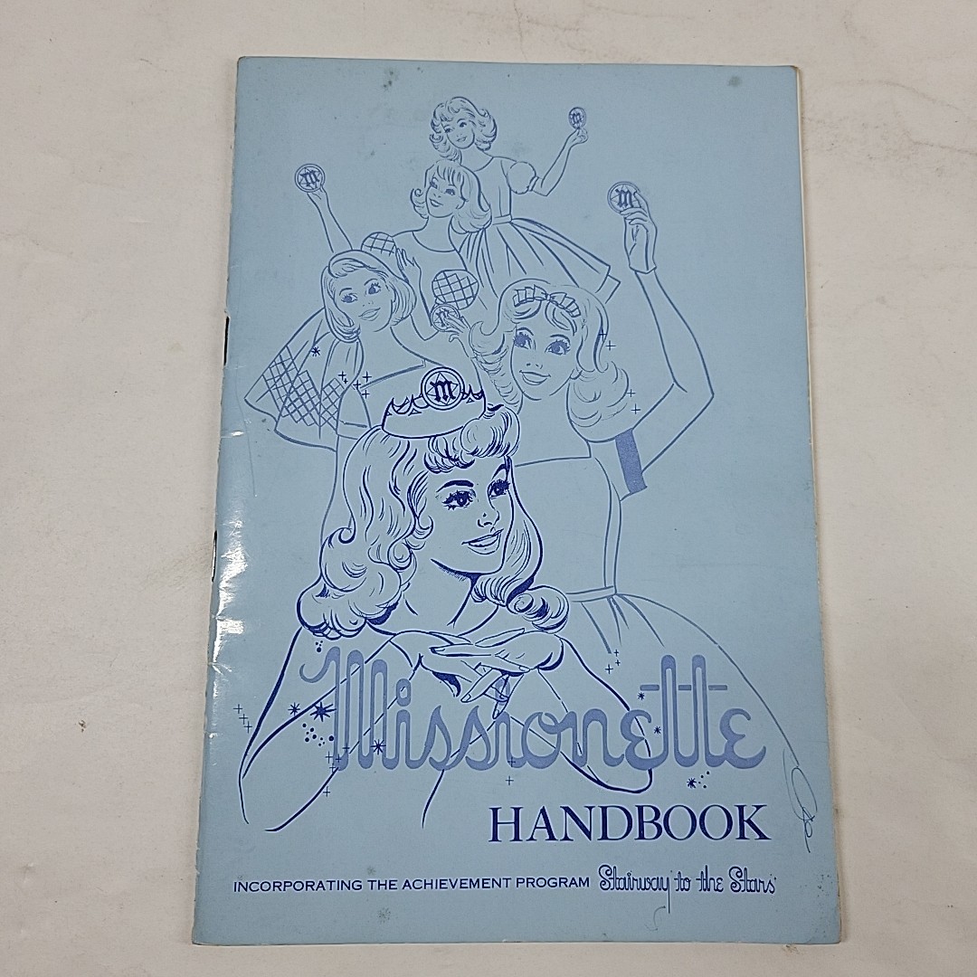 Vintage 1960s Missionette Assemblies of God Girl's Handbook w/ Sealed Stamps