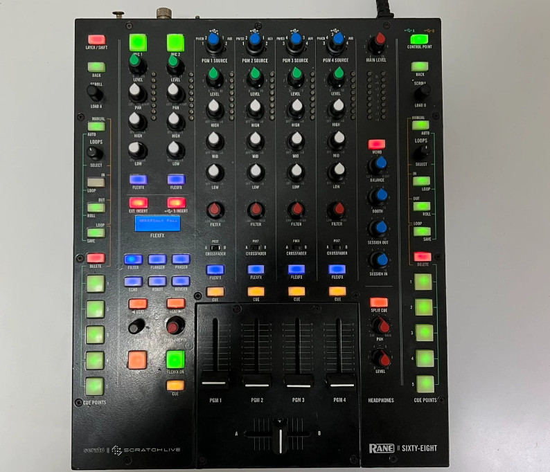 1pcs RANE 68 Mixer Console