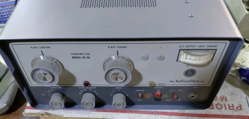 Hallicrafters HT-40 Transmitter Power Up ONLY No Testing Was Done