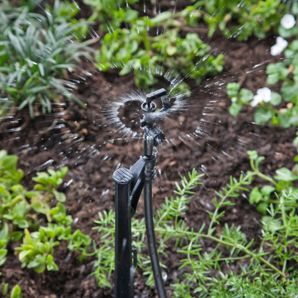 Raindrip A184010B 10-Count Full Circle Rotary Adjustable Sprinkler
