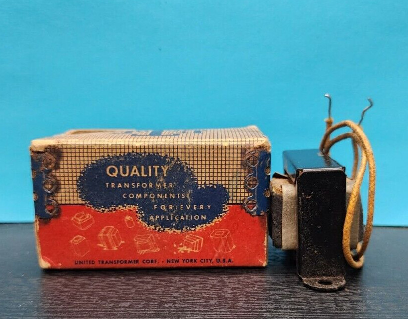 UTC R-55 Filter Choke Transformer 6 HYS @ 40mA