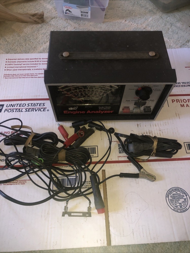 Sears Craftsman Model 161.214230 Solid State Electronic Engine Analyzer Vintage