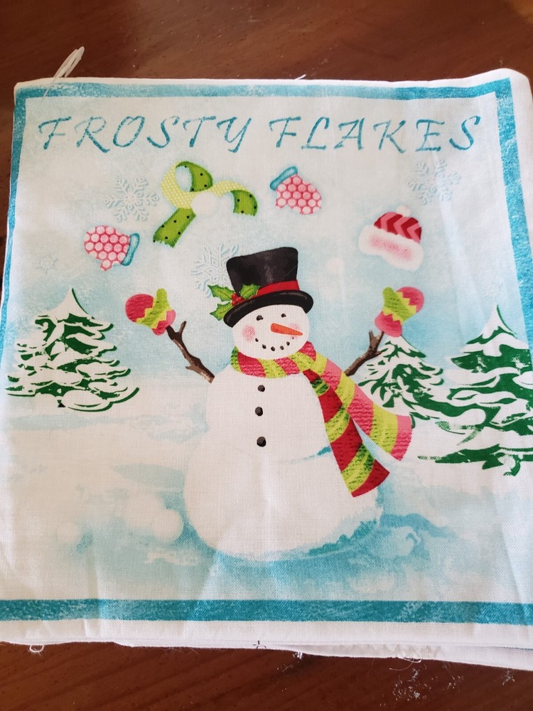 Frosted Flakes  Fabric Book