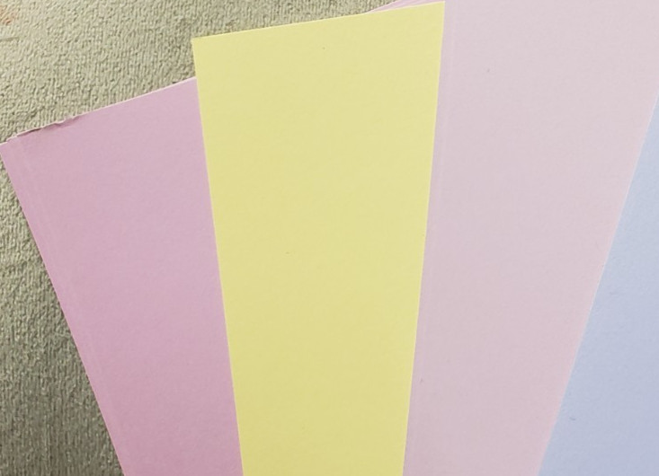 STAMPIN' UP! 8 1/2 x 11 Cardstock SOFT SUBTLES 35 Sheets & 1 1/4" Squares READ