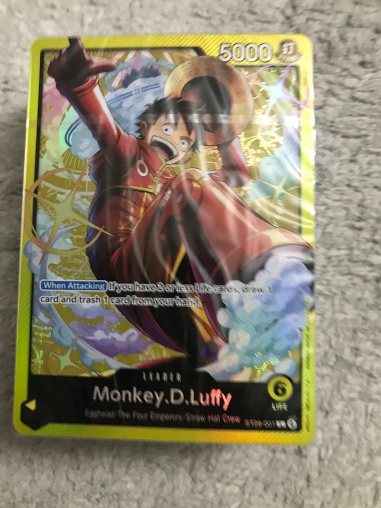 One Piece TCG - Starter Deck 29: Egghead (ST-29) Deck Brick & Playmat Only