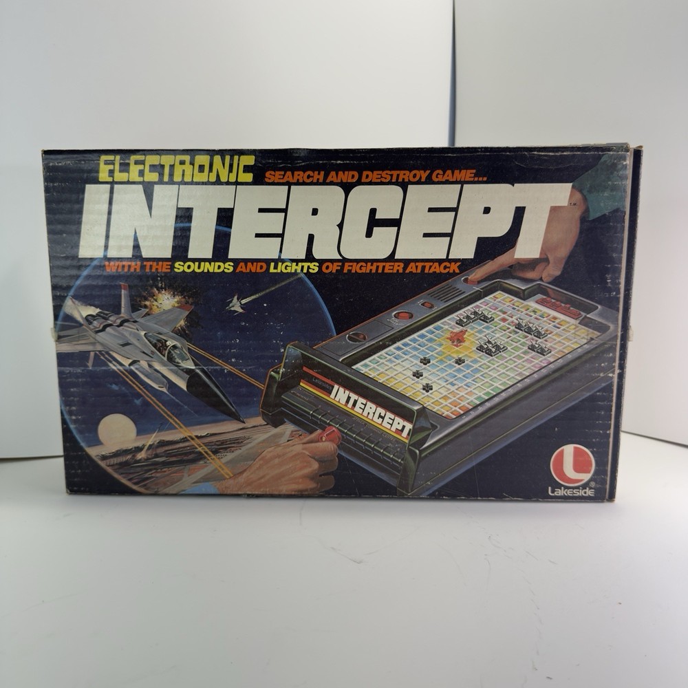 Lakeside Electronic Intercept Handheld Electronic Game No. 9005