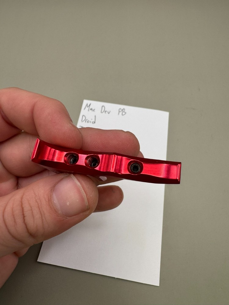 Mac Dev PB Droid Trigger-Gloss Red