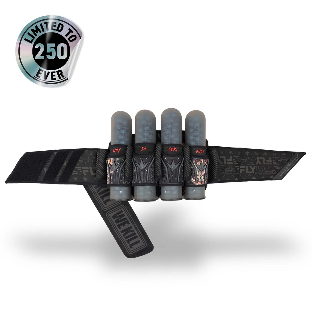 Bunkerkings Fly2 Pack - LE Black Joker - 4+7