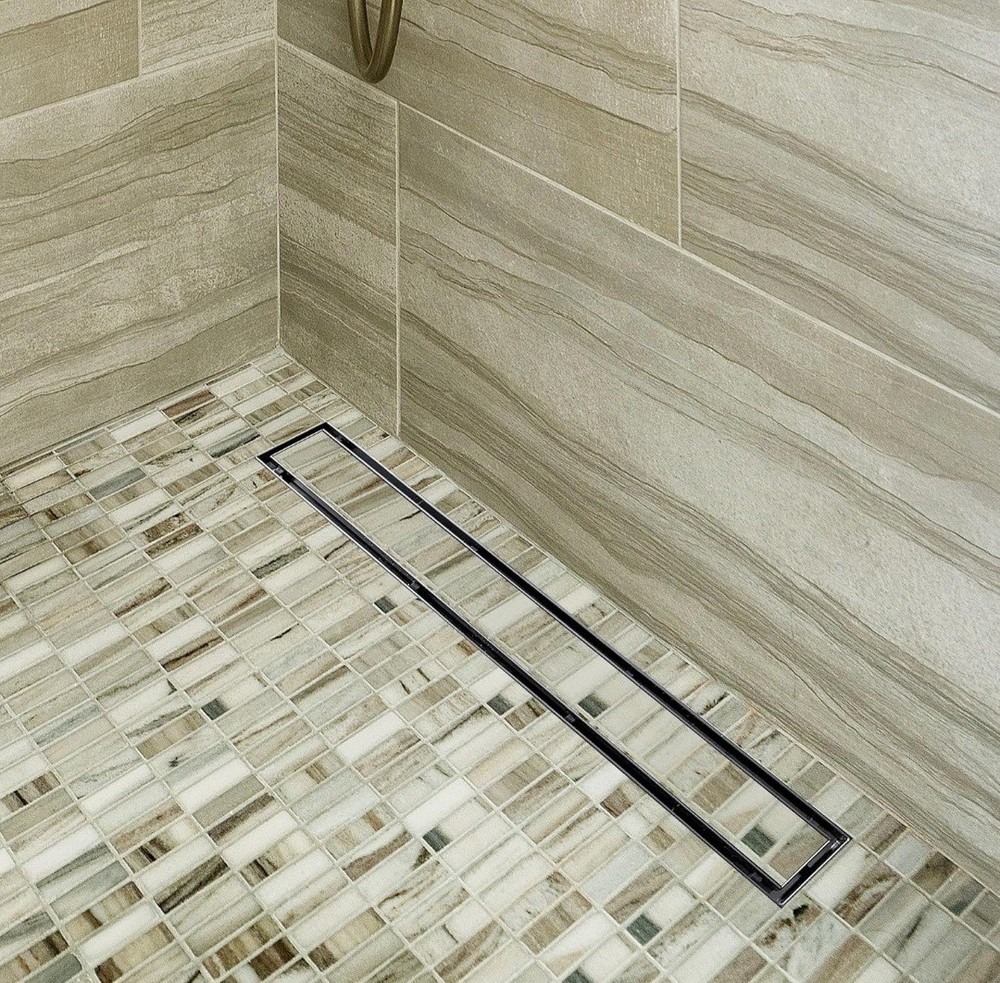 Neodrain 18 Inch Linear Shower Drain with Tile Insert Grate(Ms221)