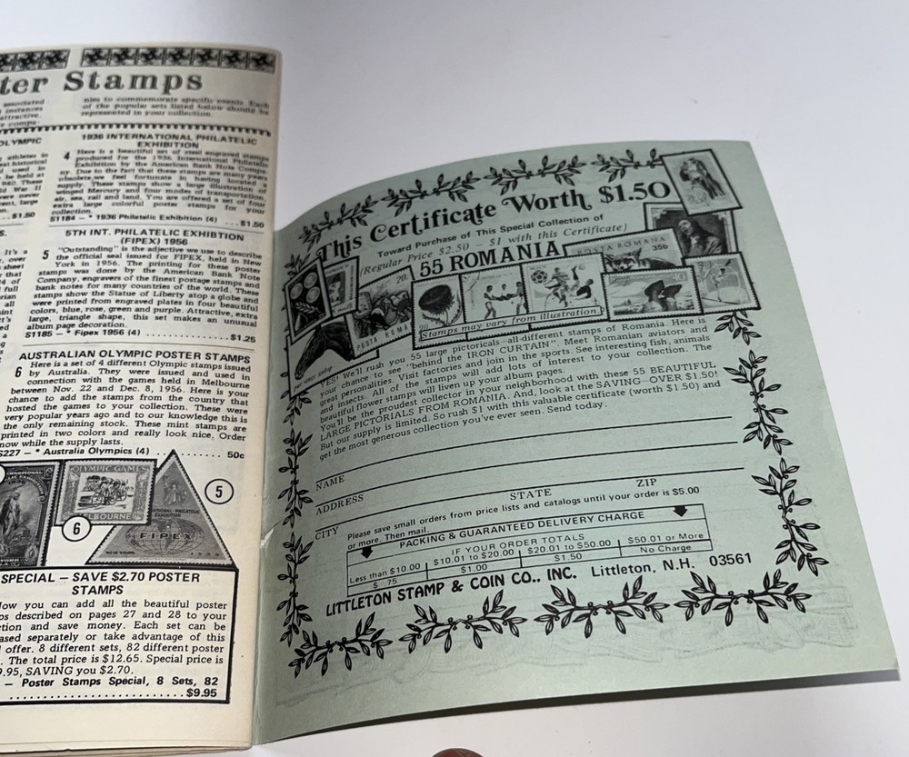 Stamp & Supples Booklet 1976-1977