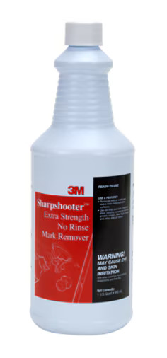 3M (16861) Extra Strength No-Rinse Mark Remover, Quart