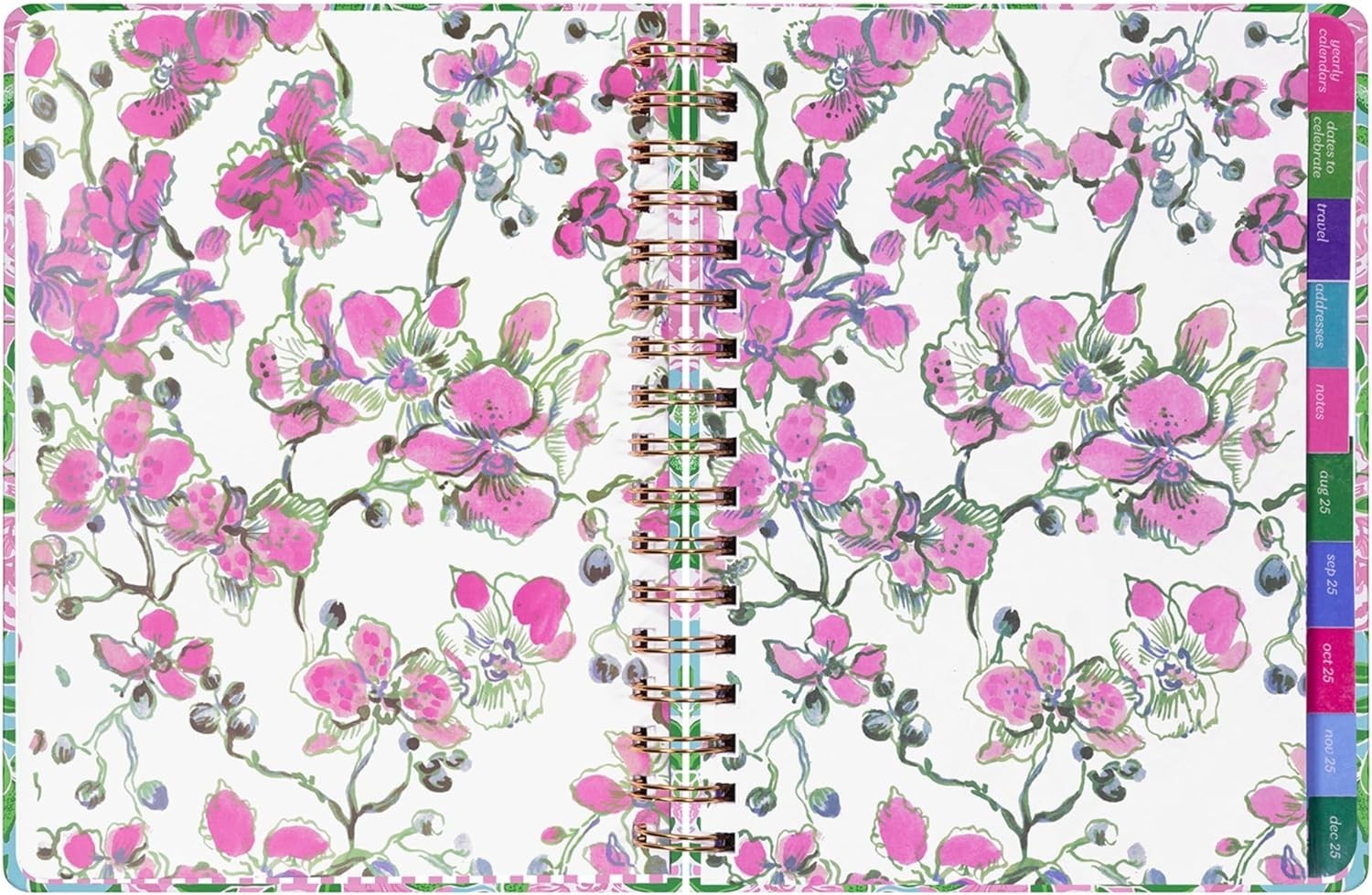 Lilly Pulitzer 17 Mo Jumbo Daily Planner Aug 25 - Dec 26 Weekly Monthly Agenda