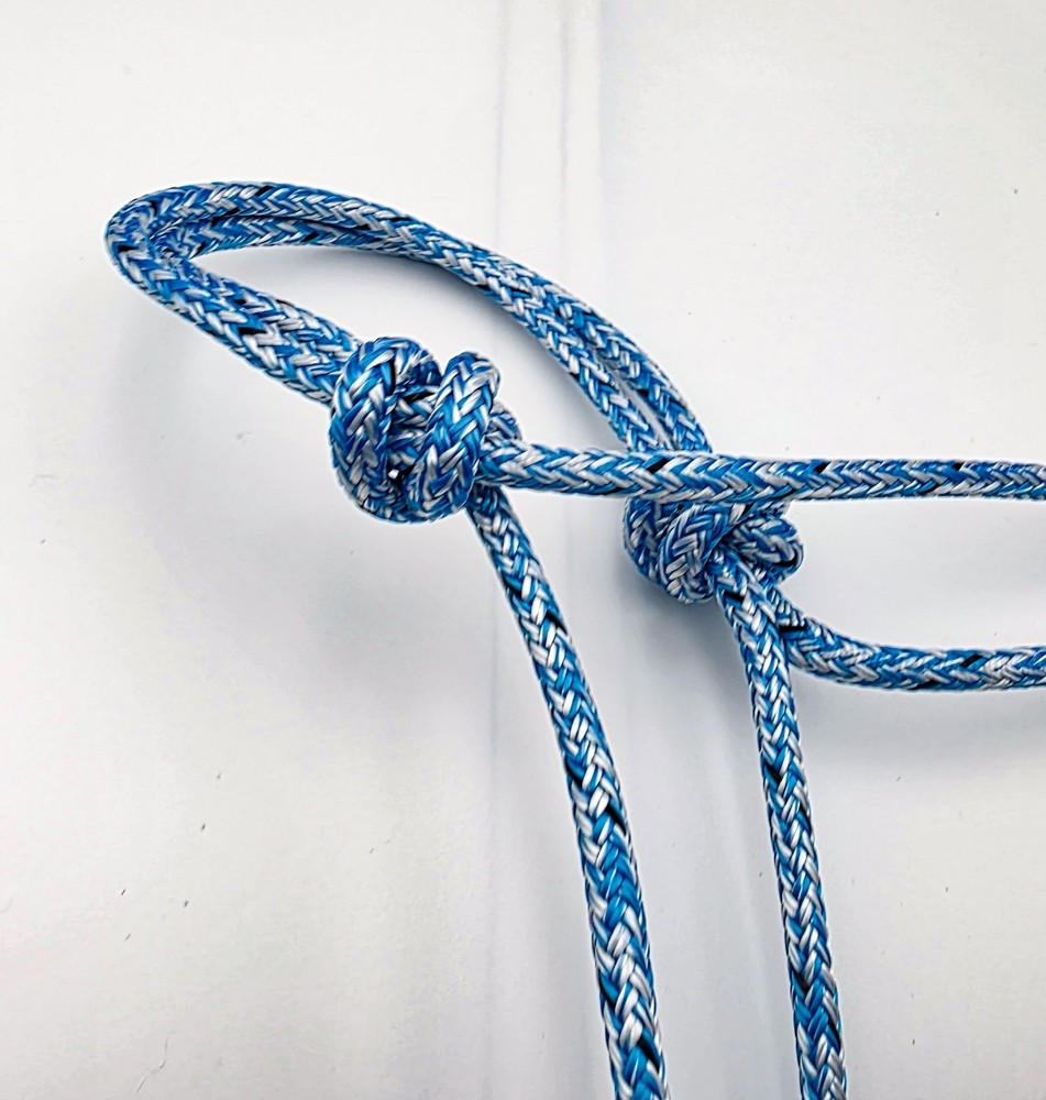 Sustainable Rope Halter With Sliding Ring