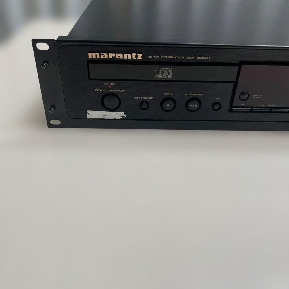 USED Marantz CM6001 CD/MD Combination Player 　black All Function