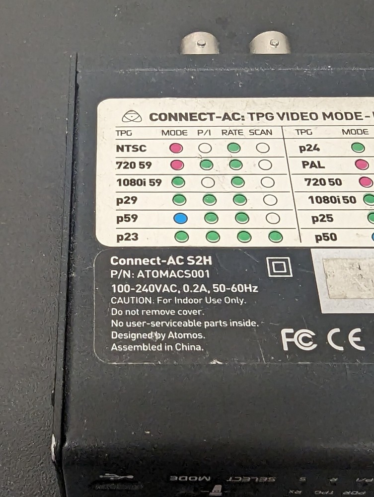 ATOMOS ATOMACS001 Connect-AC S2H Converter Unit Only