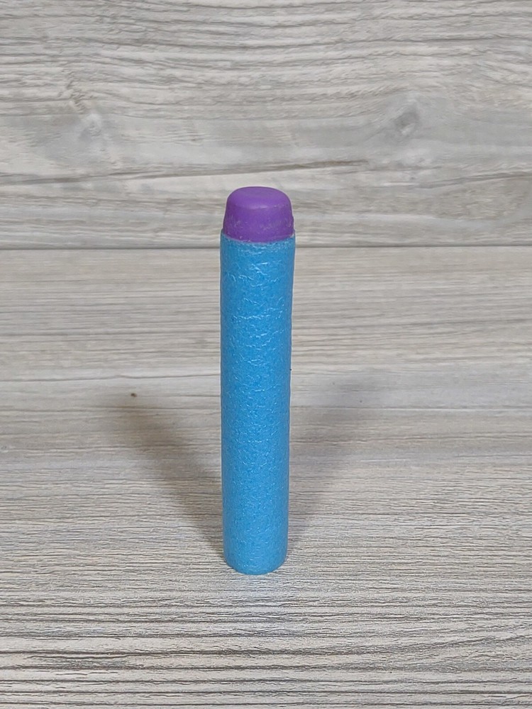72 Yellow and Blue NERF Replacement Darts Refill Extra Flat Tip