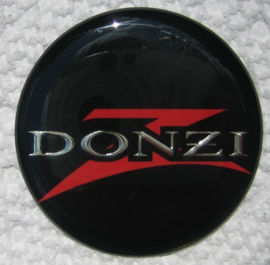Donzi steering wheel logo cap