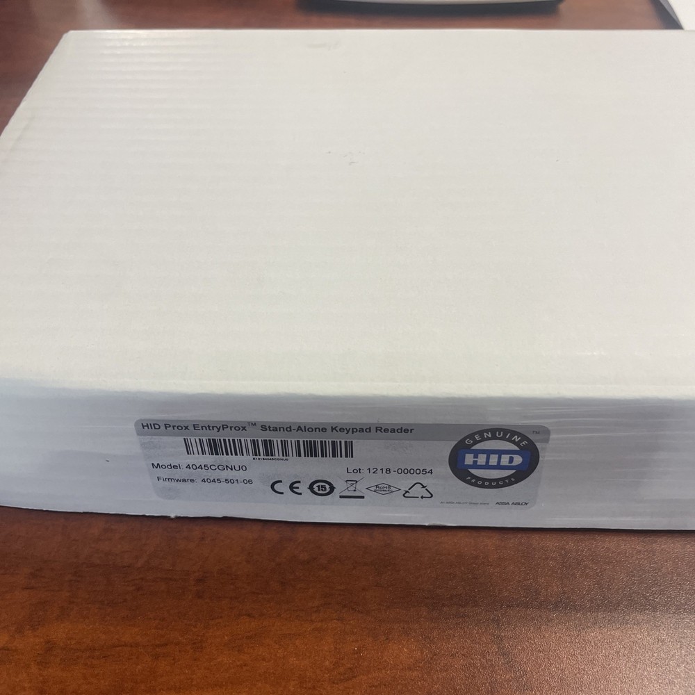 HID Prox Entry 4045CGNU0 Stand Alone Keypad Reader. New in Box