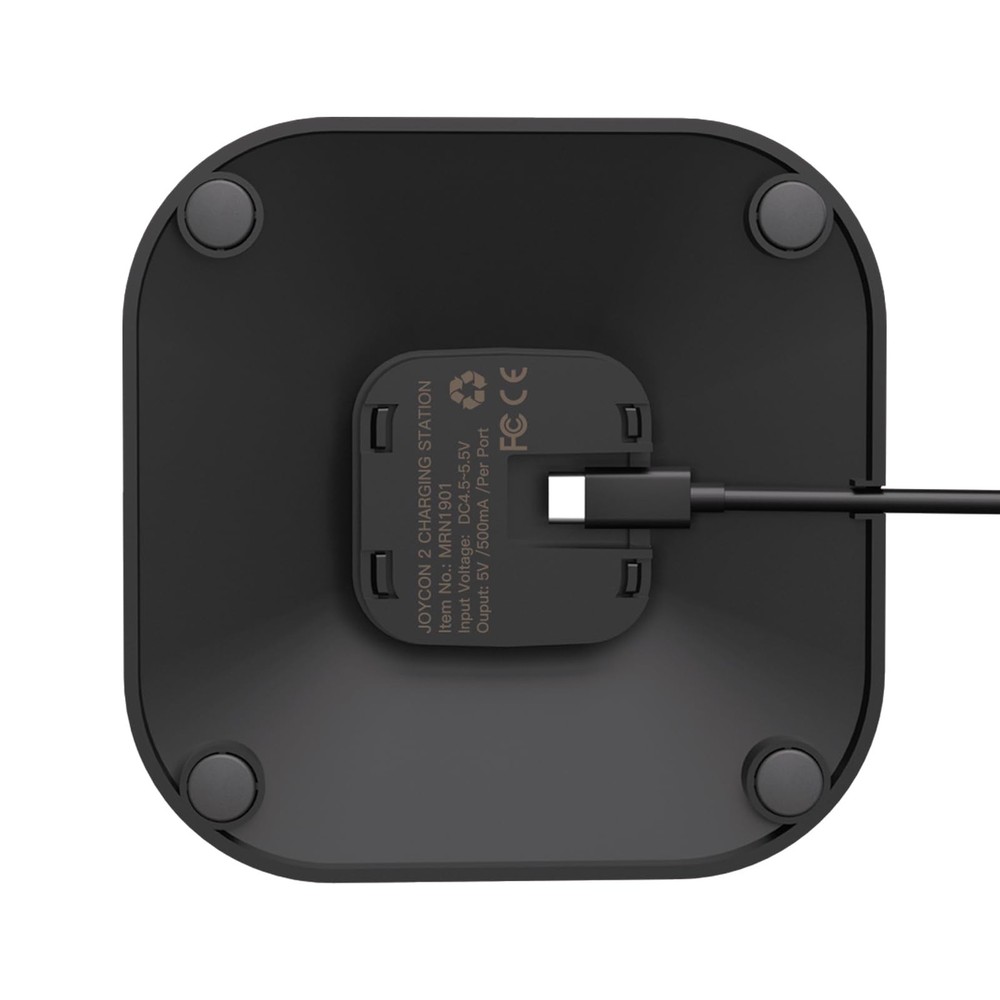 afbptek Switch 2 Joy Con Charging Station, LED Indicator, 4 Joycon Black