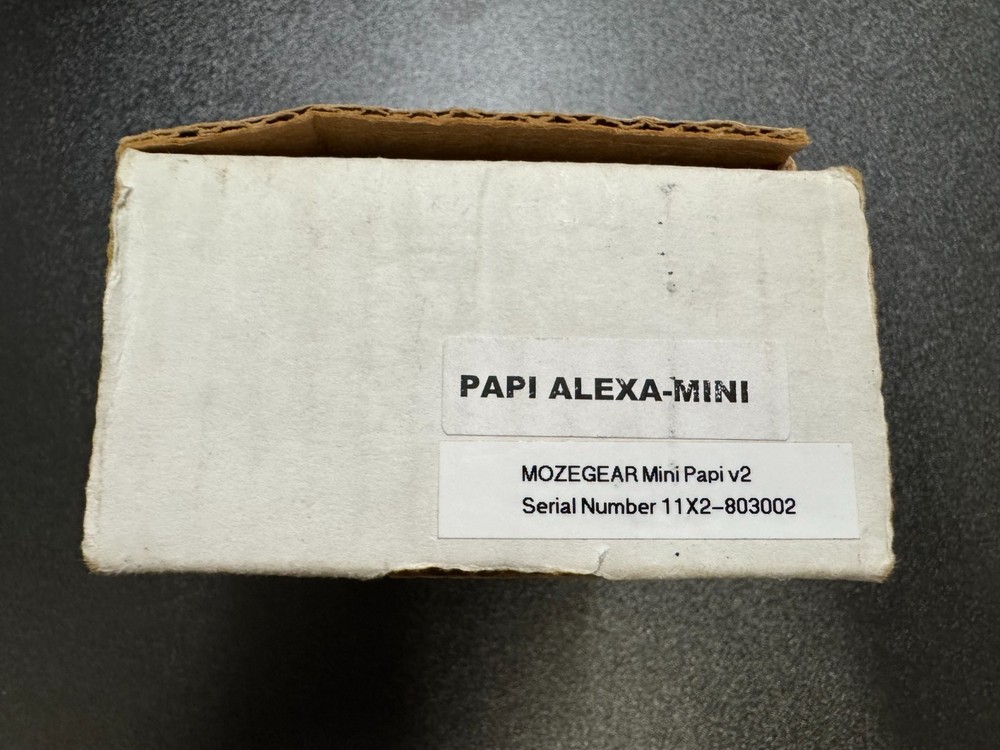 TWO x MOZEGEAR Mini Papi v2 “Alexa Mini” Mic Preamp – 48V Phantom Power