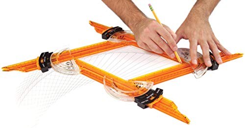 Versa Ruler Multi-sided Ruler and Shape-making Tool (4-pack)