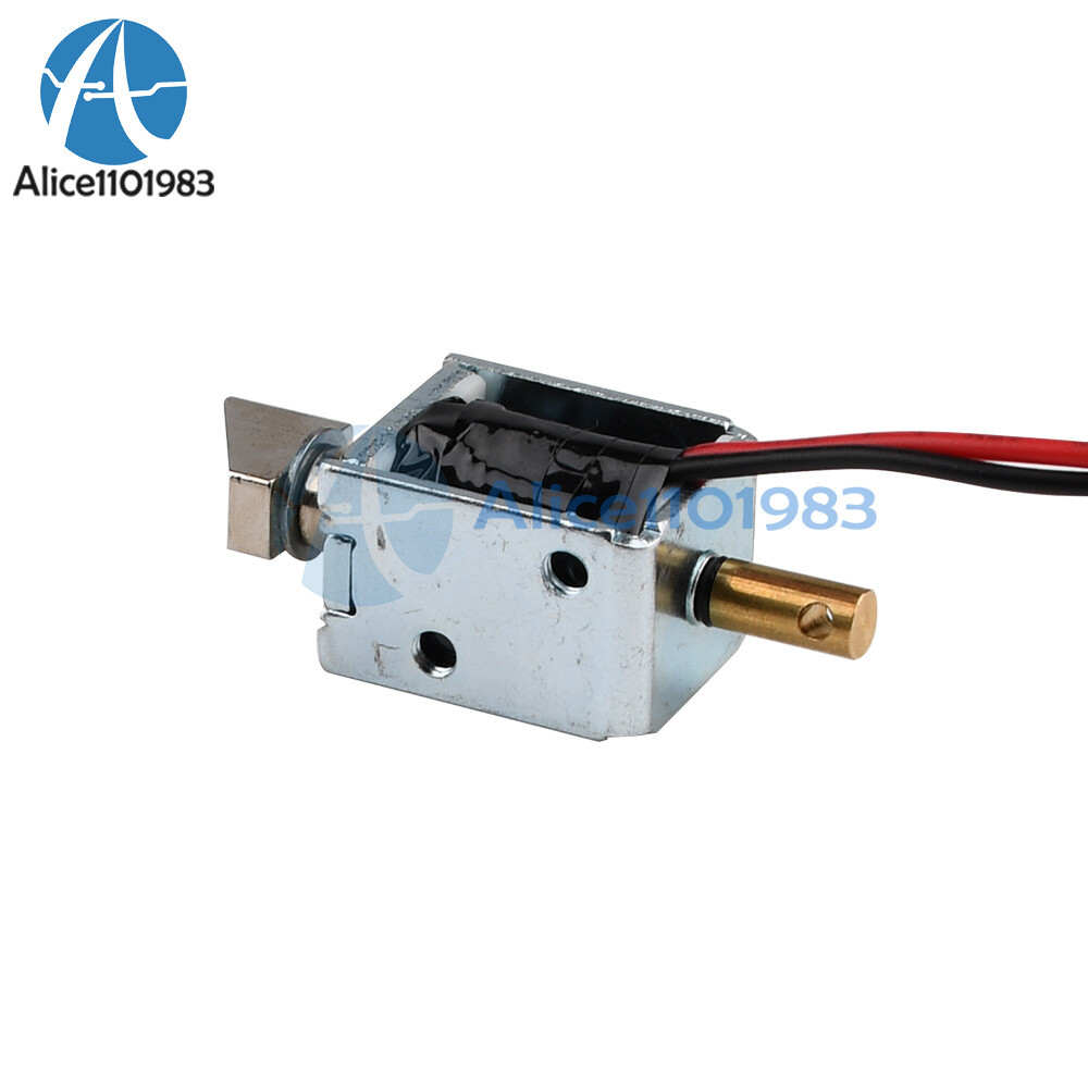 DC 12V 5.14W Slope Electromagnetic Lock Instantaneously Energized Switch Lock