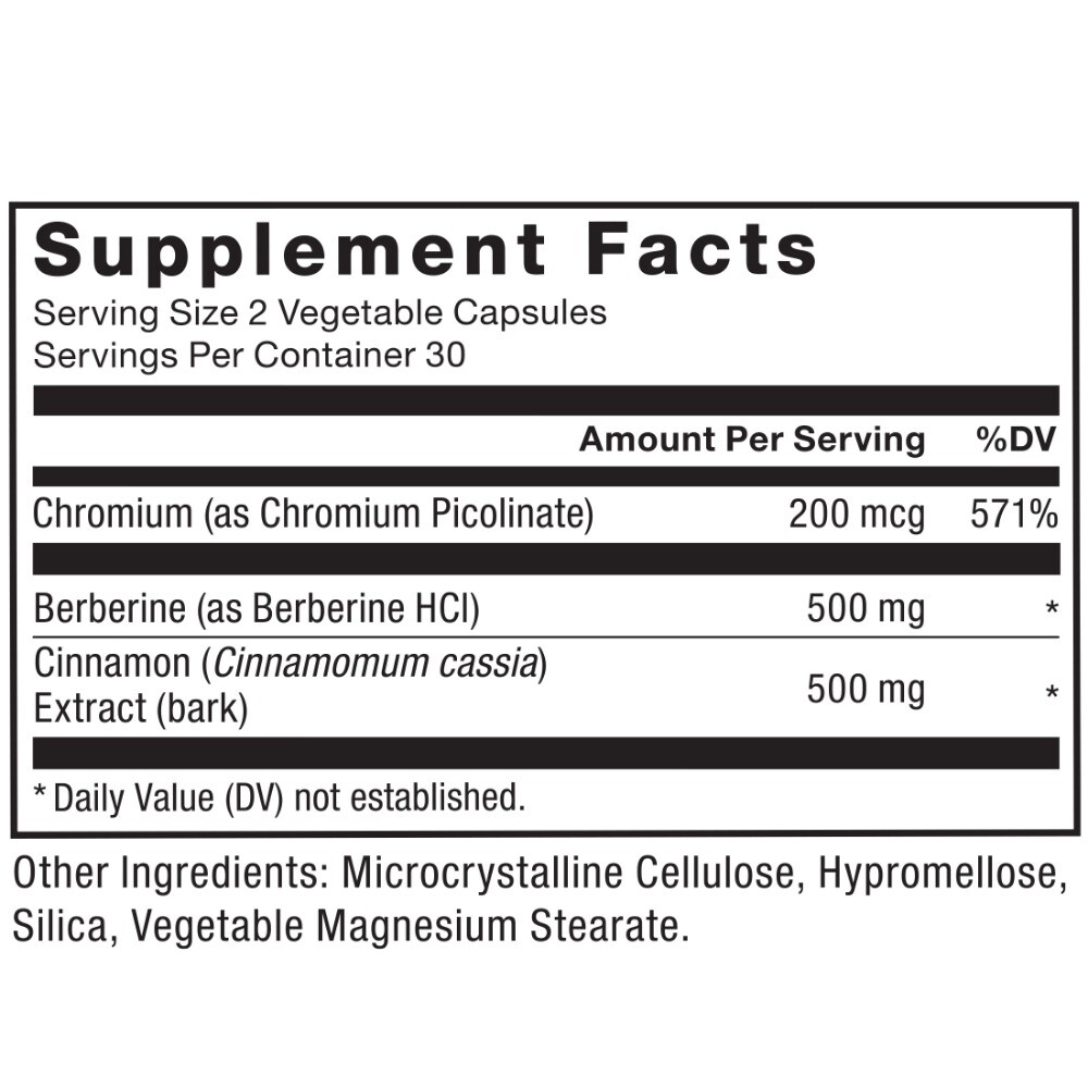 Force Factor Berberine 500mg, 60 Vegetable Capsules