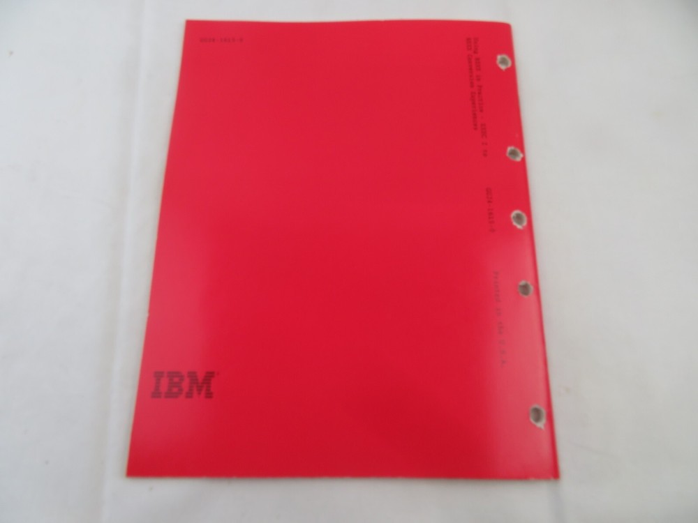 IBM International Systems Centers Using Rexx In Practice Exec 2 Conversion 1983