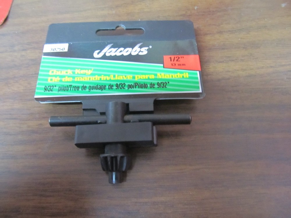 Jacobs Chuck Key 1/2" # MFG. # 30250 NEW