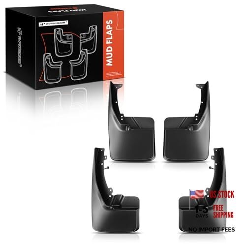 4PCS Mud Flaps Splash Guards Compatible with Dodge, Ram Vehicles - Ram 1500