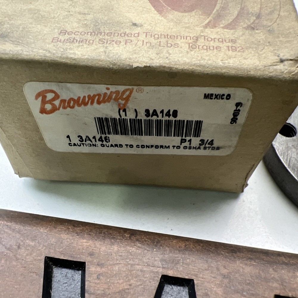 Browning 3A146 Taper Bushing 3/4" Bore