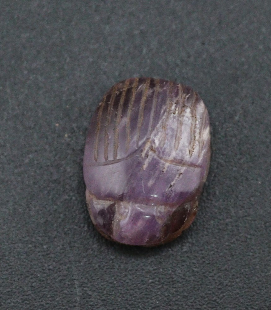 ANCIENT EGYPT , Amethyst SCARAB