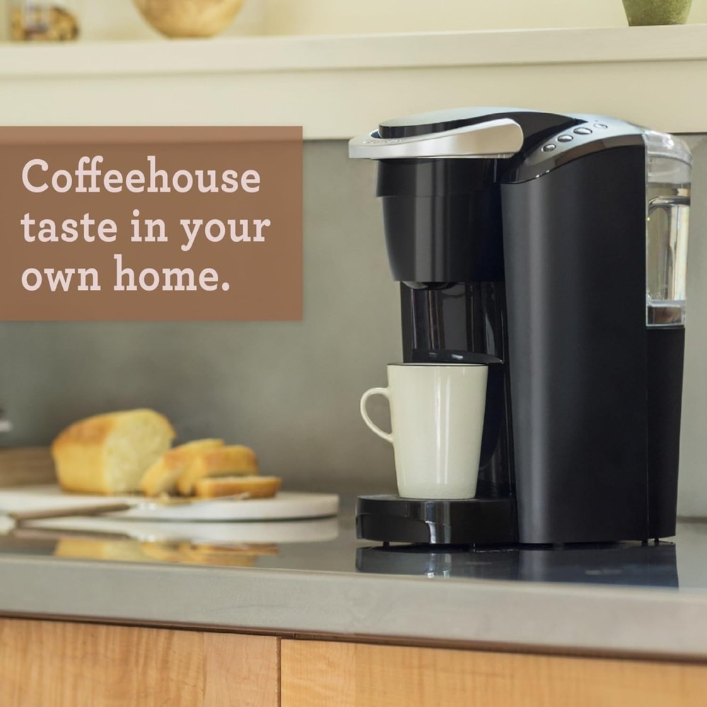 K-Compact Single-Serve Coffee Maker - 3 Brew Sizes & Space-Saving Design