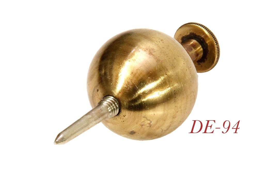 small MINI BALL BRASS PLUMB BOB TOOL 5 oz