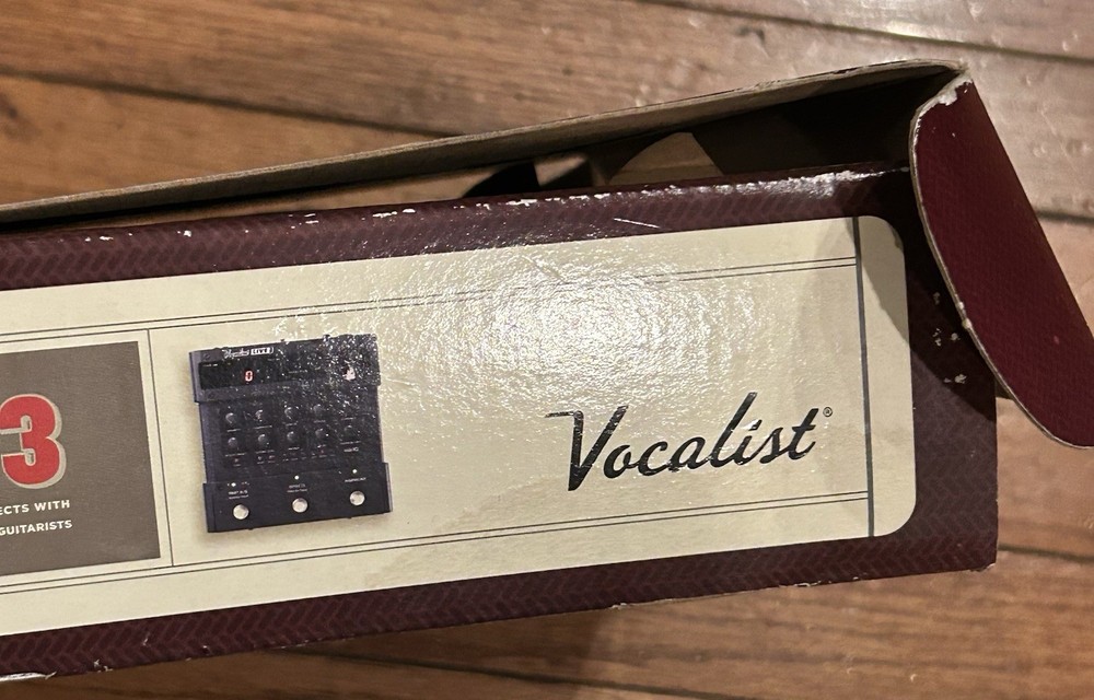 Digitech Vocalist Live 3 Vocal Multi Effects Processor Pedal
