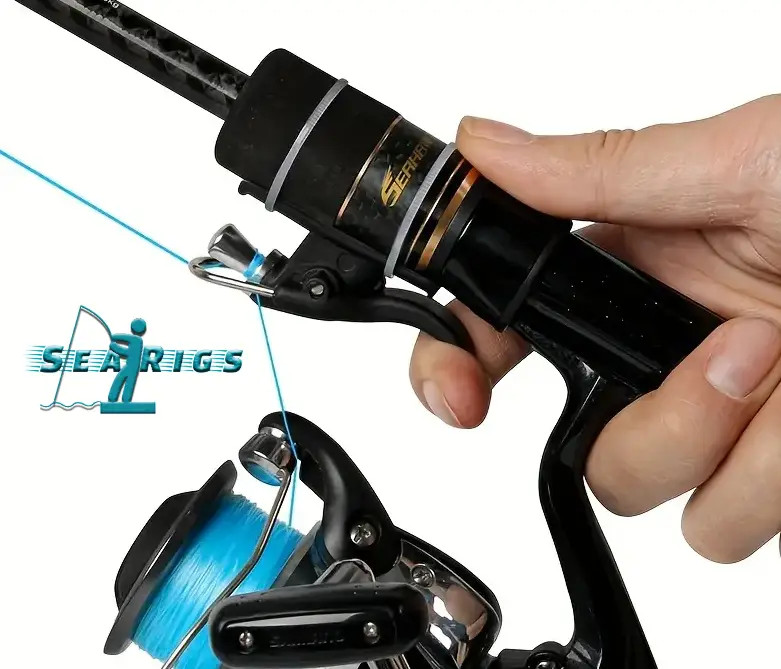 Fishing Trigger Aid - Fixed Spool Casting Aid (BLACK)